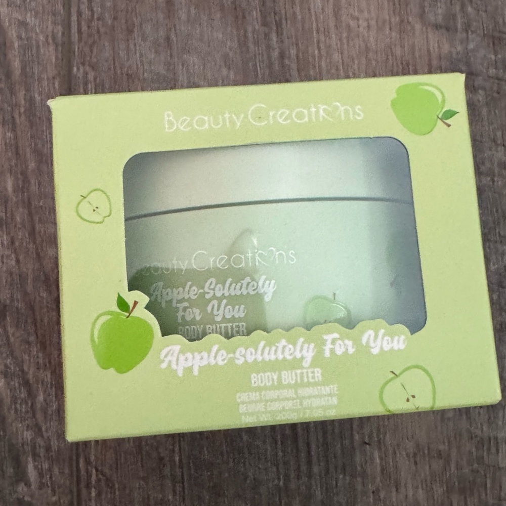 Beauty Creations Apple-Solutely For You Body Butter - Light Green